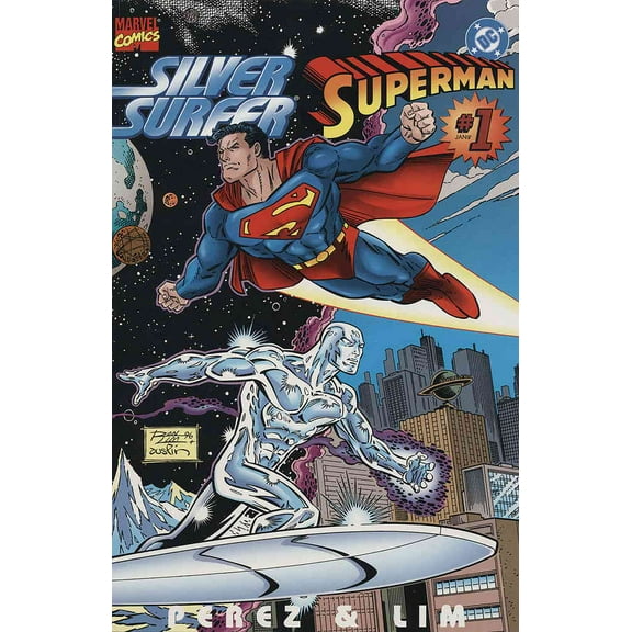 Silver Surfer/Superman #1 VF ; Marvel Comic Book