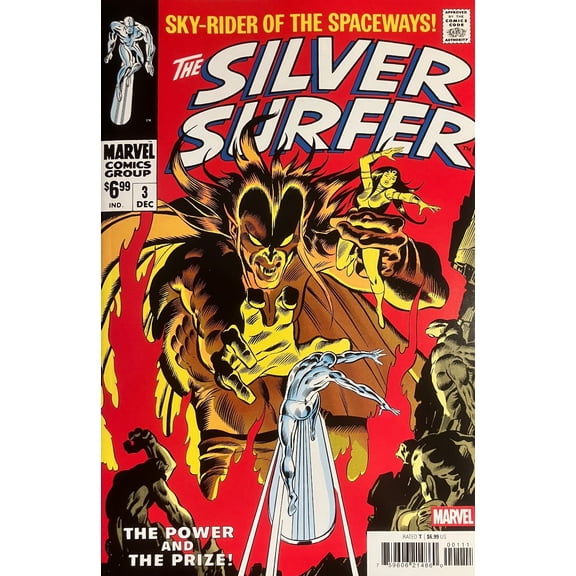 Silver Surfer, The (Vol. 1) #3A VF ; Marvel Comic Book