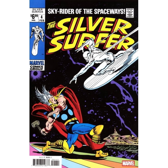 Silver Surfer, The (Vol. 1) #4A VF ; Marvel Comic Book