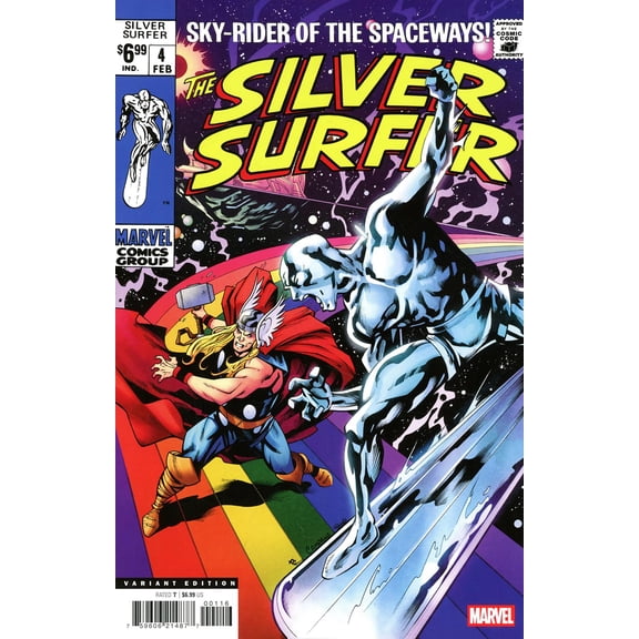 Silver Surfer, The (Vol. 1) #4C VF ; Marvel Comic Book