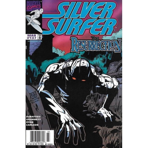Silver Surfer, The (Vol. 3) #137 (Newsstand) VF ; Marvel Comic Book