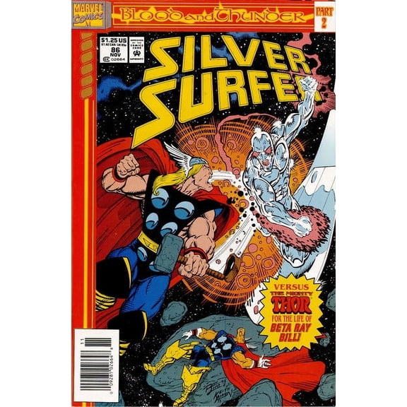 Silver Surfer, The (Vol. 3) #86 (Newsstand) VF ; Marvel Comic Book