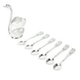 thumbnail image 1 of Silver Swan Dinnerware Set Swan Base Holder Teaspoon Cutlery Set Coffee Spoon Set for Coffee Fruit Desserts, 1 of 21