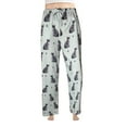 thumbnail image 1 of Comfies Tabby Cat Unisex Cotton Blend Pajama Bottoms - Gift for Pet Lovers, 1 of 7