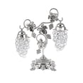 thumbnail image 1 of Silver Table Lamp Grape Clustered Decorative for Living Room Bedroom, 1 of 5