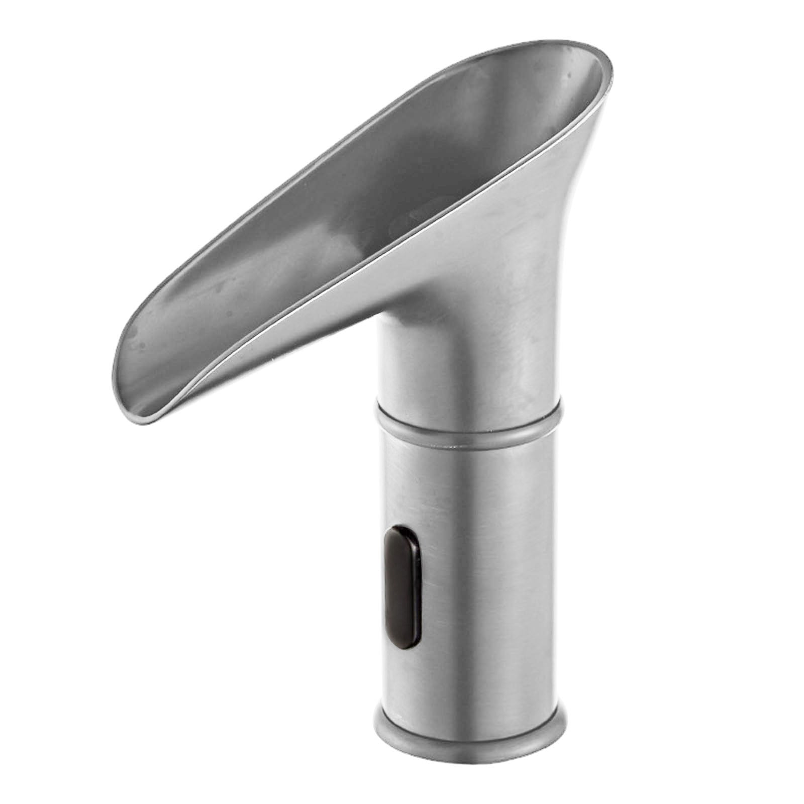 Silver Taps Hot And Cold Water Bathroom Tap Waterfall Bath Taps Led