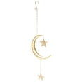 thumbnail image 1 of WRISTBIQUE Moon Star Ornaments Golden 1Pack 25.6x7.3x0.4In, 1 of 8