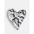 thumbnail image 1 of Scoop Heart Brooch, Silver-Tone, 1 of 4