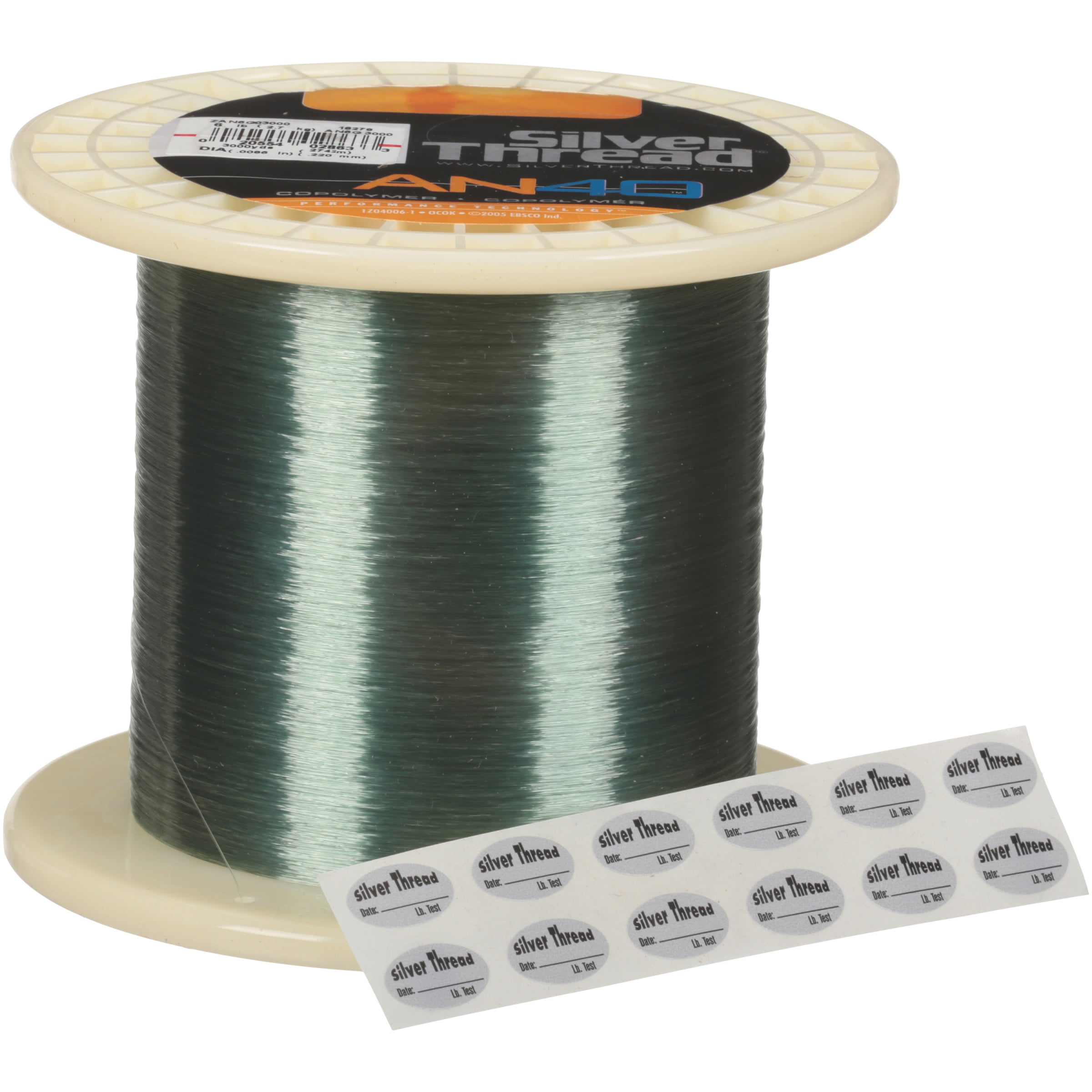 Silver Thread AN40™ Green 10 lb. Copolymer Fishing Line 