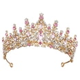 thumbnail image 1 of Silver Tiara Crown Headband Princess Elegant Crowns with combs for Women Carnival Birthday Crystal Queen Rhinestone Hair Accessories Wedding Brides, 1 of 5