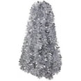 thumbnail image 1 of Silver Tinsel Garland Christmas Tree Decorations Wedding Birthday Party Supplies for 16.5 FEET Long, 1 of 7