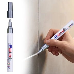 Silver Tombstone Marker Pen Waterproof Permanent Paint Marker Stone Touch Up Pen for Gravestone Lettering Memorial Repair