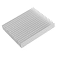 thumbnail image 1 of Silver Tone Aluminium Heat Diffuse Heat Sink Cooling Fin 120x100x18mm, 1 of 5