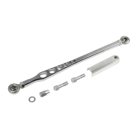 Silver Tone Aluminum Alloy Motorbike Motorcycle Shift Linkage Lever CNC Gear Shifter for Harley