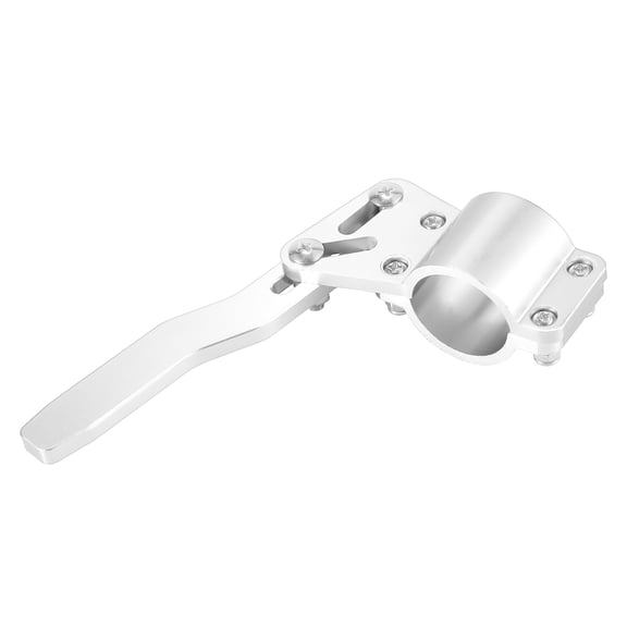 Silver Tone Car Turn Signal Extension Steering Wheel Extension Turn Rod Position Up Kit Rod Extension Aluminum Alloy