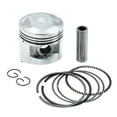 thumbnail image 1 of Silver Tone Engine Part 56mm Motorcycle Piston Kit w Pins Rings Clips for WY125 STD, 1 of 3