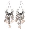thumbnail image 1 of Silver-Tone Metal Dangle-Earrings #4961, 1 of 2