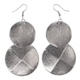 thumbnail image 1 of Silver-Tone Metal Dangle-Earrings #LQE3379, 1 of 2