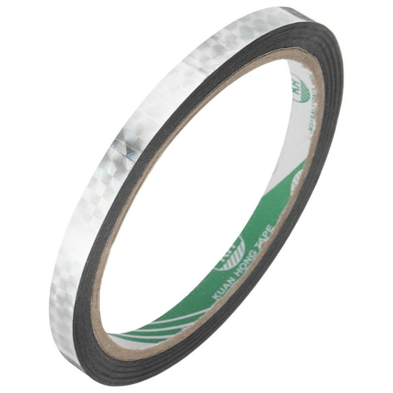 Silver Tone Metalized Tape 1/5 Inch x 55 Yards Decor Tape for DIY