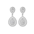 thumbnail image 1 of Silver-Tone Simulated Big Disc Earrings, 1 of 3