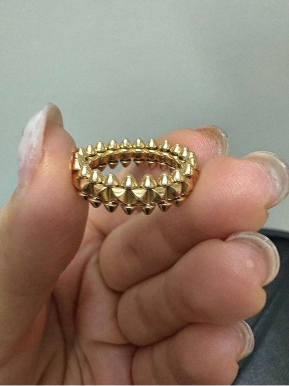 Silver Tone Stainless Steel Spiked Rivet Ring For Adults Punk Style Wide Band Statement Jewelry