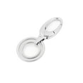thumbnail image 1 of Silver Tone Swivel Lobster Clasp Hook Keychain Keyring Key Ring Holder Keychain, 1 of 1