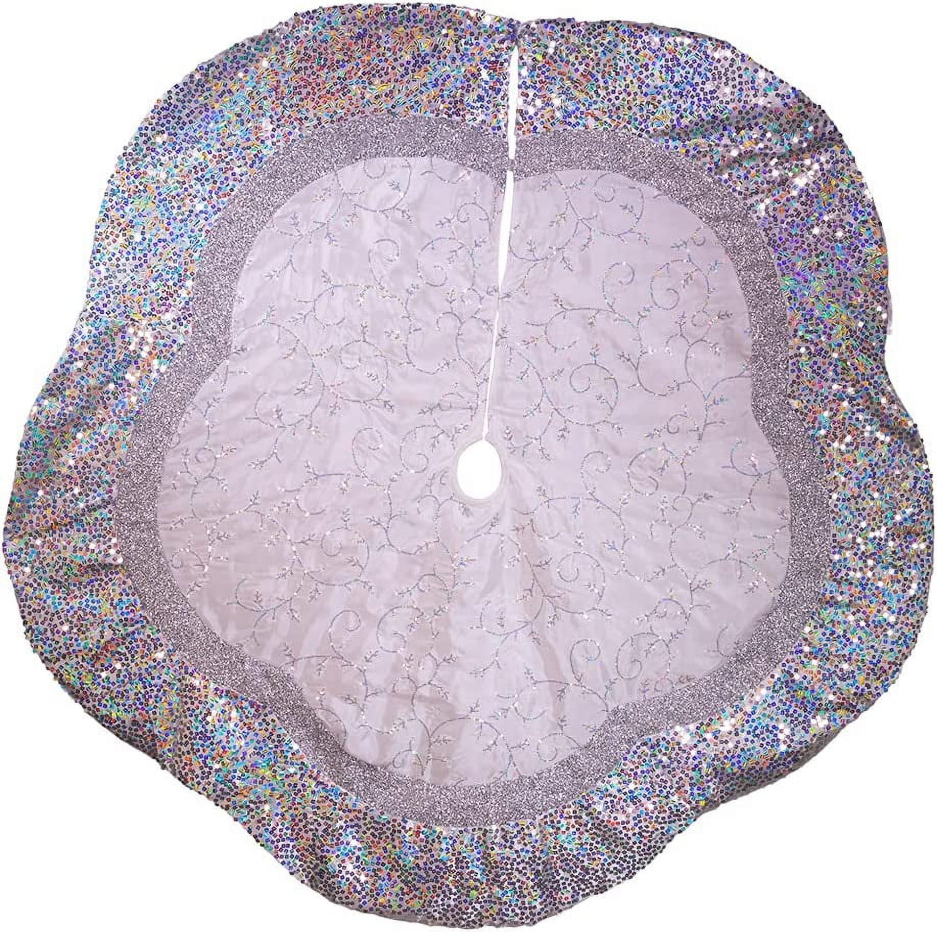 Kurt Adler Floral Tree Skirt