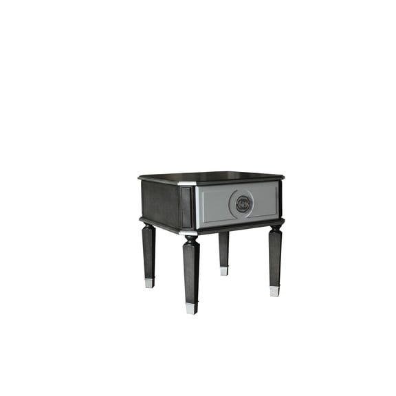 Silver Trim Accents - Convenient Storage Drawer - Hallway - Organize Essentials