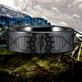 thumbnail image 1 of Silver Tungsten Cycler Ring, 1 of 2
