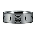 thumbnail image 1 of Silver Tungsten Golfer's Ring, 1 of 4