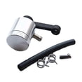thumbnail image 1 of Silver Universal Motorcycle Front Brake Tank Fluid Oil Reservoir Master Cylinder, 1 of 2