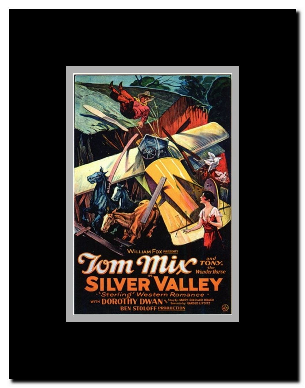 Silver Valley Framed Movie Poster