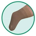thumbnail image 1 of Juzo 3561 Silver Below Knee Prosthetic Shrinkers - 20-30 mmHg Short Beige II, 1 of 2