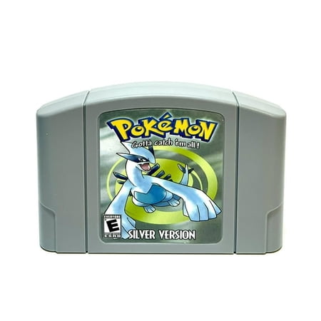 Silver Version N64 Game Cartridge(US Version)
