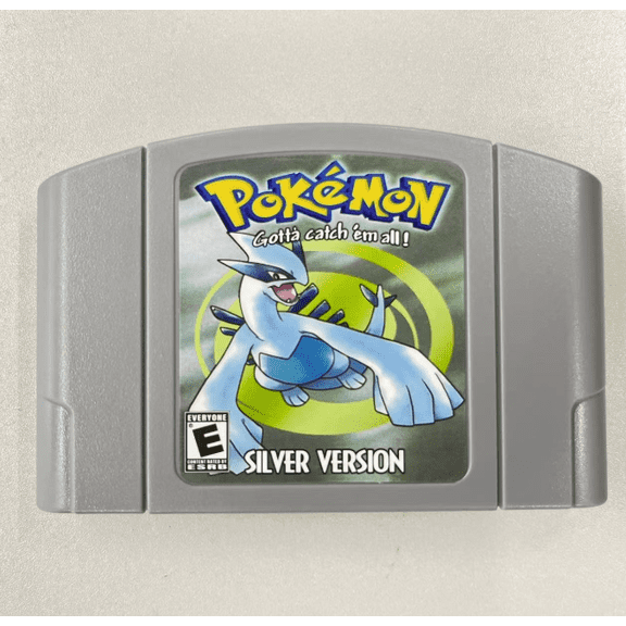 Silver Version N64 - N64 Game Cartridge (US Version)