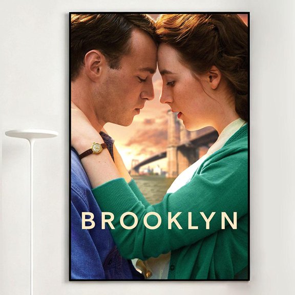 Silver Vintage Cinema Inspired Retro Film Scene Home Wall Decor Unframed Paper Print