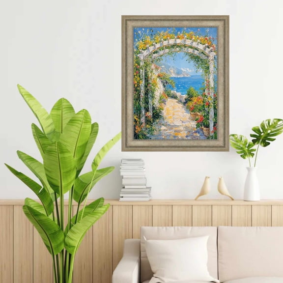 Silver Wave Frame Picture Frame 30x30 frame