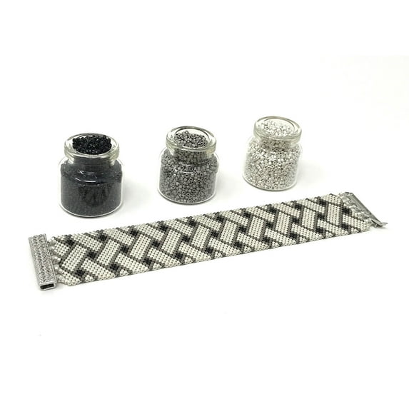 Silver Weave Beading Kit