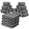 thumbnail image 1 of Moonlight20015Wholesale 20 Pack Fleece Throw Blankets All-Season Soft Plush Throw for Charity, Shelter, & Home Washable, Lightweight & Cozy Silver (50"x60"), 1 of 11