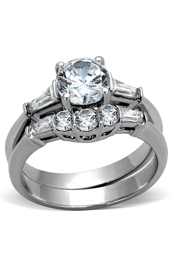 Silver Womens Ring Anillo Para Mujer 316L Stainless Steel Ring Leon