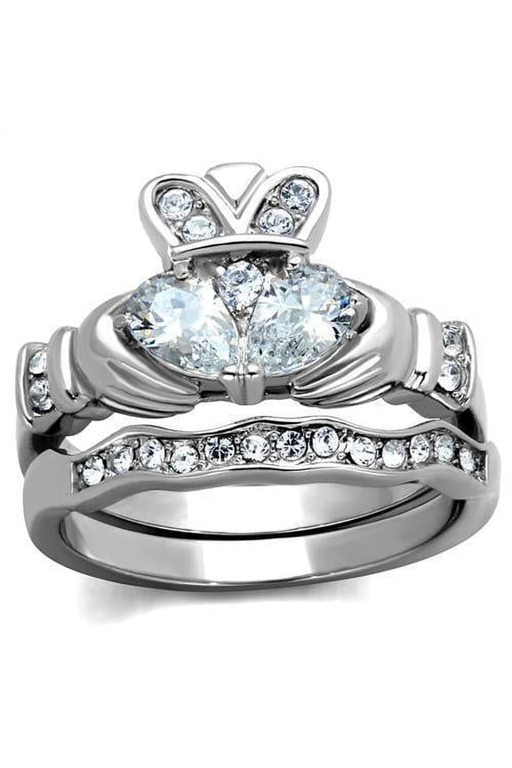 Silver Womens Ring Anillo Para Mujer 316L Stainless Steel Ring Mumbai