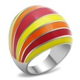thumbnail image 1 of Silver Womens Ring Anillo Para Mujer Stainless Steel Ring Palermo, 1 of 2