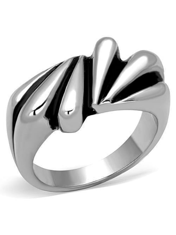 Silver Womens Ring Anillo Para Mujer Stainless Steel Ring Bella