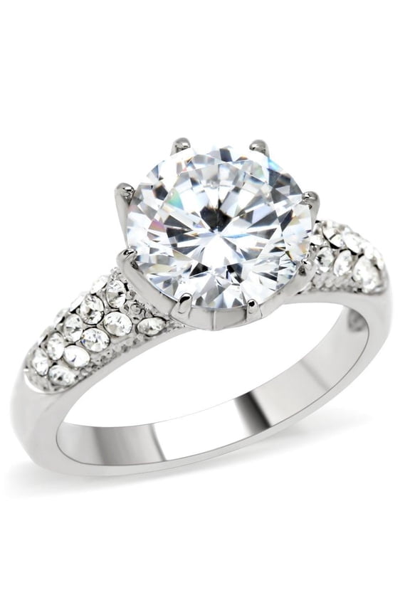 Silver Womens Ring Anillo Para Mujer Stainless Steel Ring La Paz