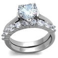 thumbnail image 1 of Silver Womens Ring Anillo Para Mujer Stainless Steel Ring Osaka, 1 of 4