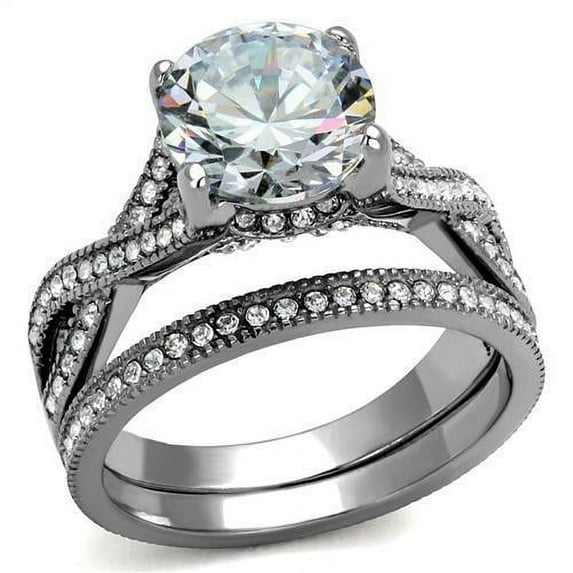 Silver Womens Ring Anillo Para Mujer Stainless Steel Ring Rosario