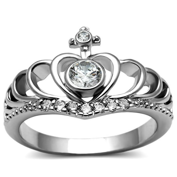 Silver Womens Ring Anillo Para Mujer Stainless Steel Ring Shangai