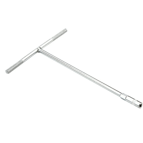 Silver Wrench Nuts Handle Socket T-handle Portable Mechanism Repair Mechanic Tools
