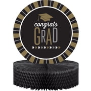 Silver and Gold Glitz Graduation Centerpiece