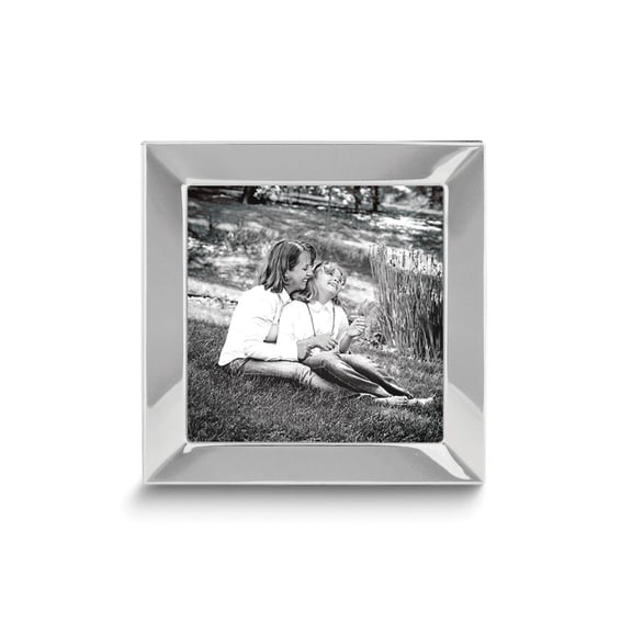 Silver-plated Plain 3x3 Photo Frame QGM19965
